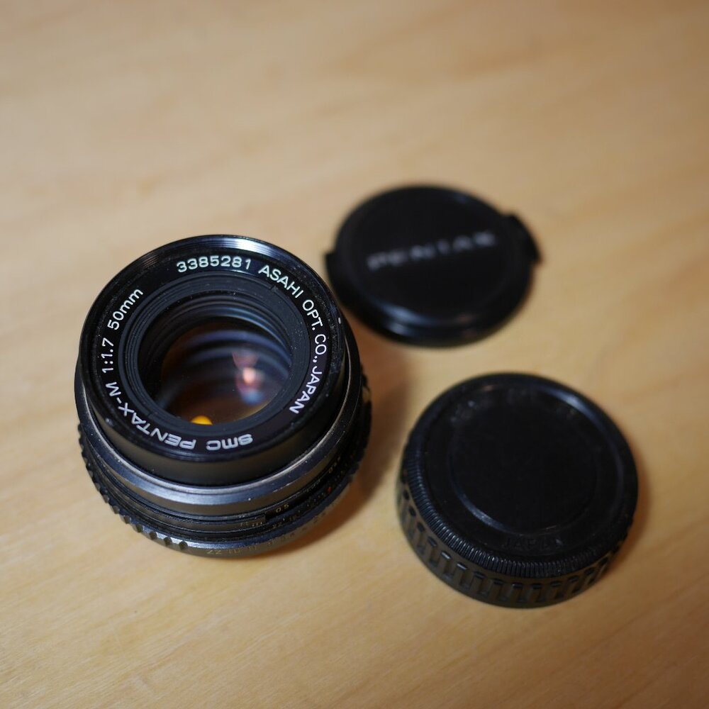 SMC Pentax-M f1.7 50mm Lens